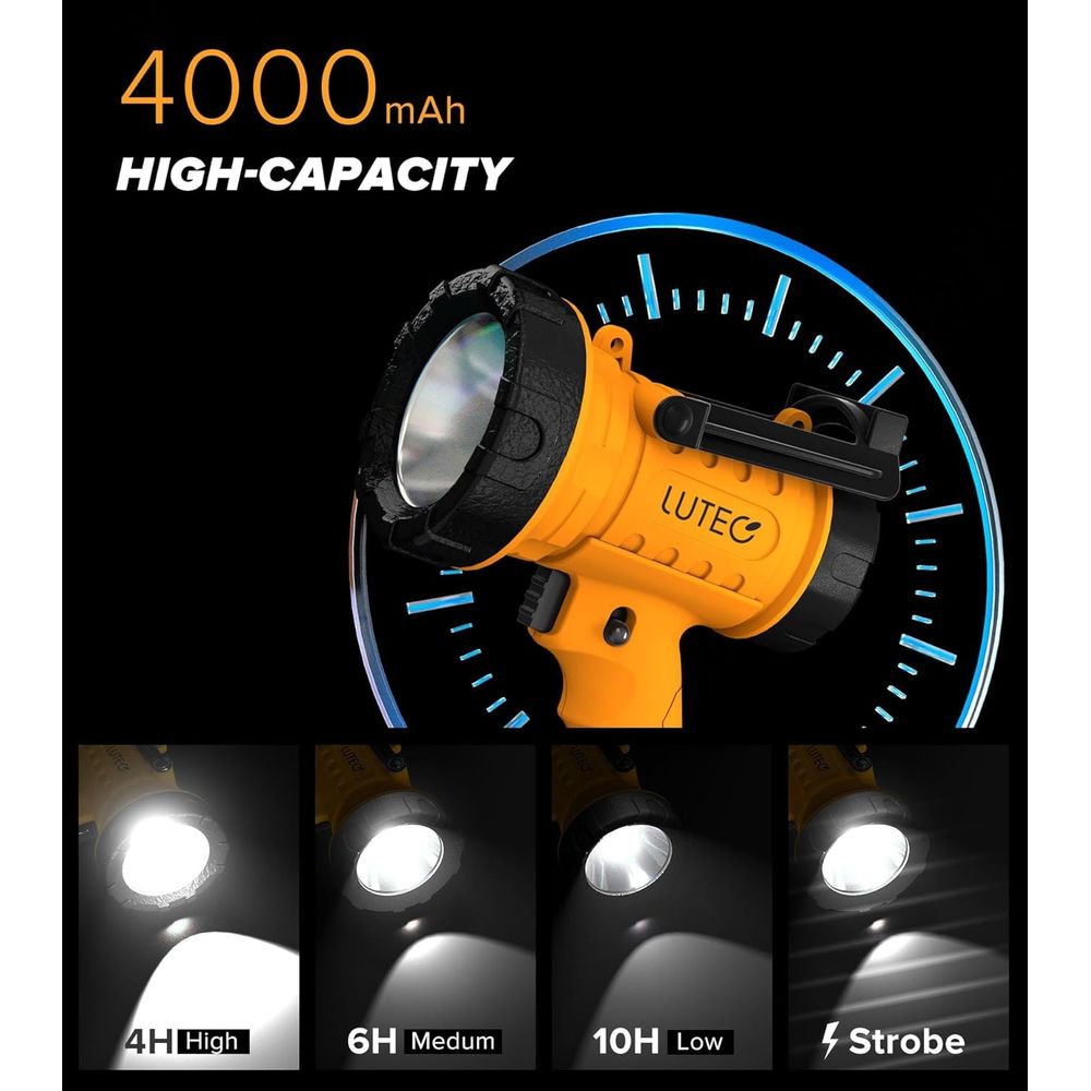 2-Pack Rechargeable 90,000 Lux - Outdoor Lighting Spotlight recension och pris