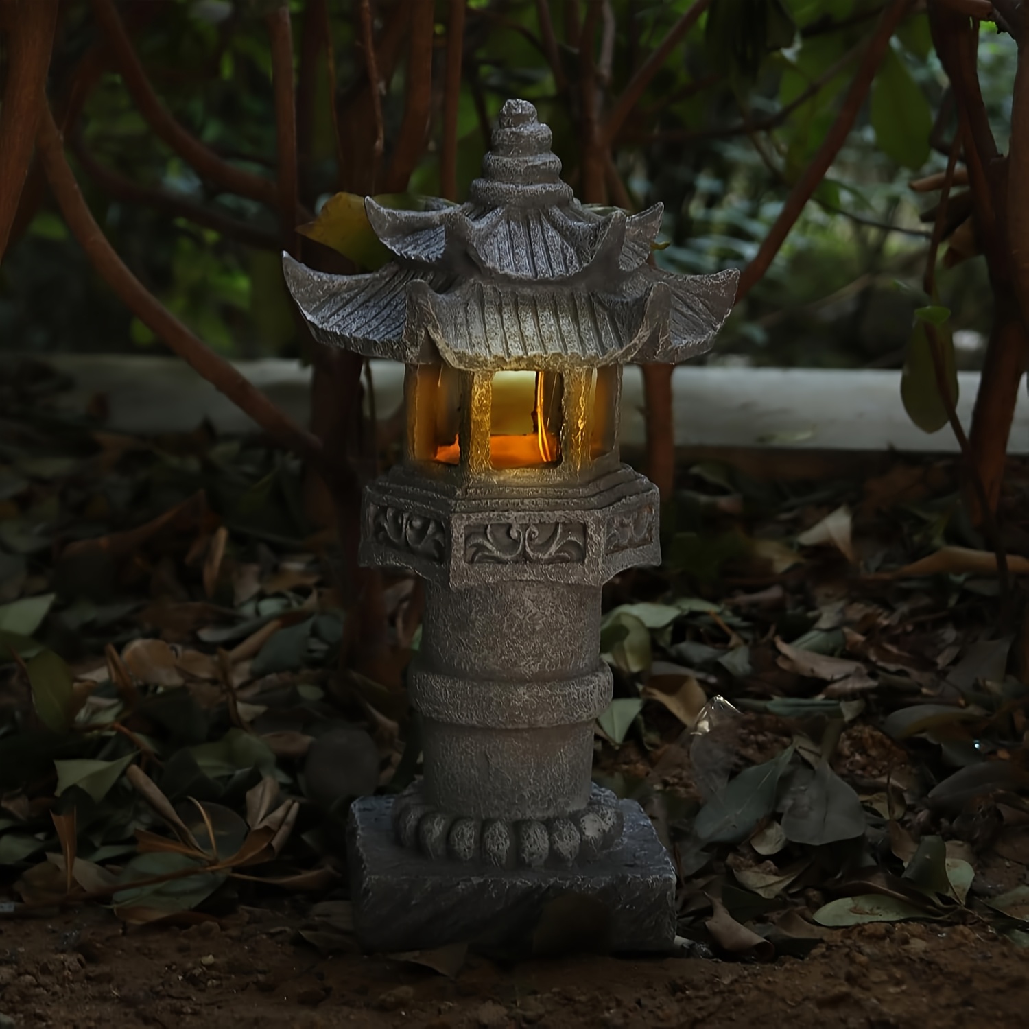 Solar Pagoda Light IPX4, Japan - Outdoor Zen Lighting recension och pris