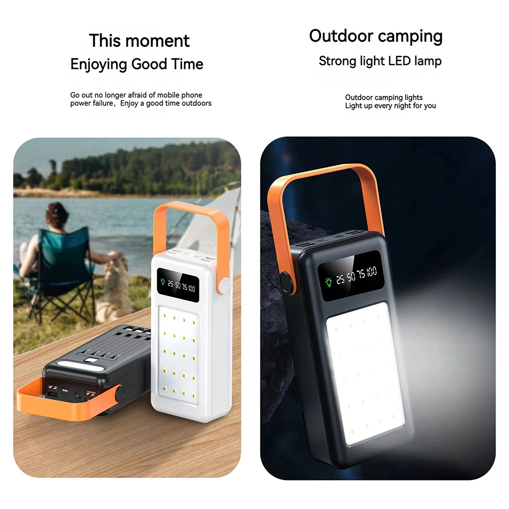 50000mAh 80000mAh Portable Pow - Outdoor Lighting Battery Powered recension och pris