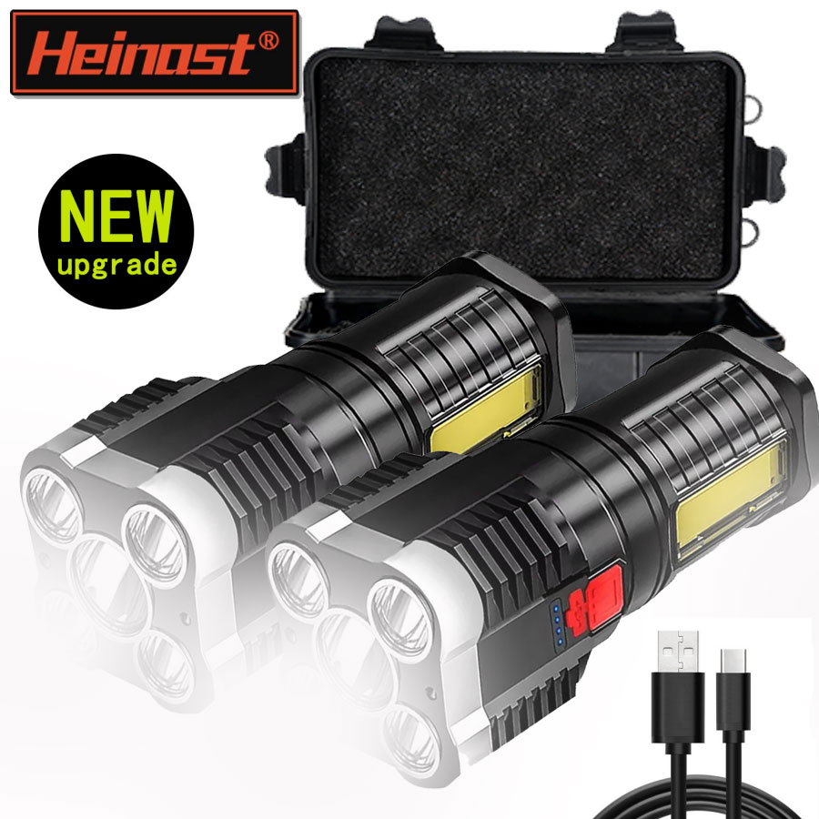 5 LED High Power Led Flashligh - Outdoor Lighting Spotlight recension och pris