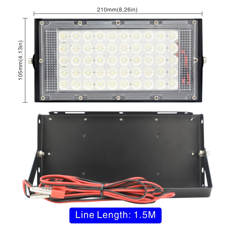 DC 12V-85V 50W Led Flood Light - Outdoor Lighting Volt recension och pris