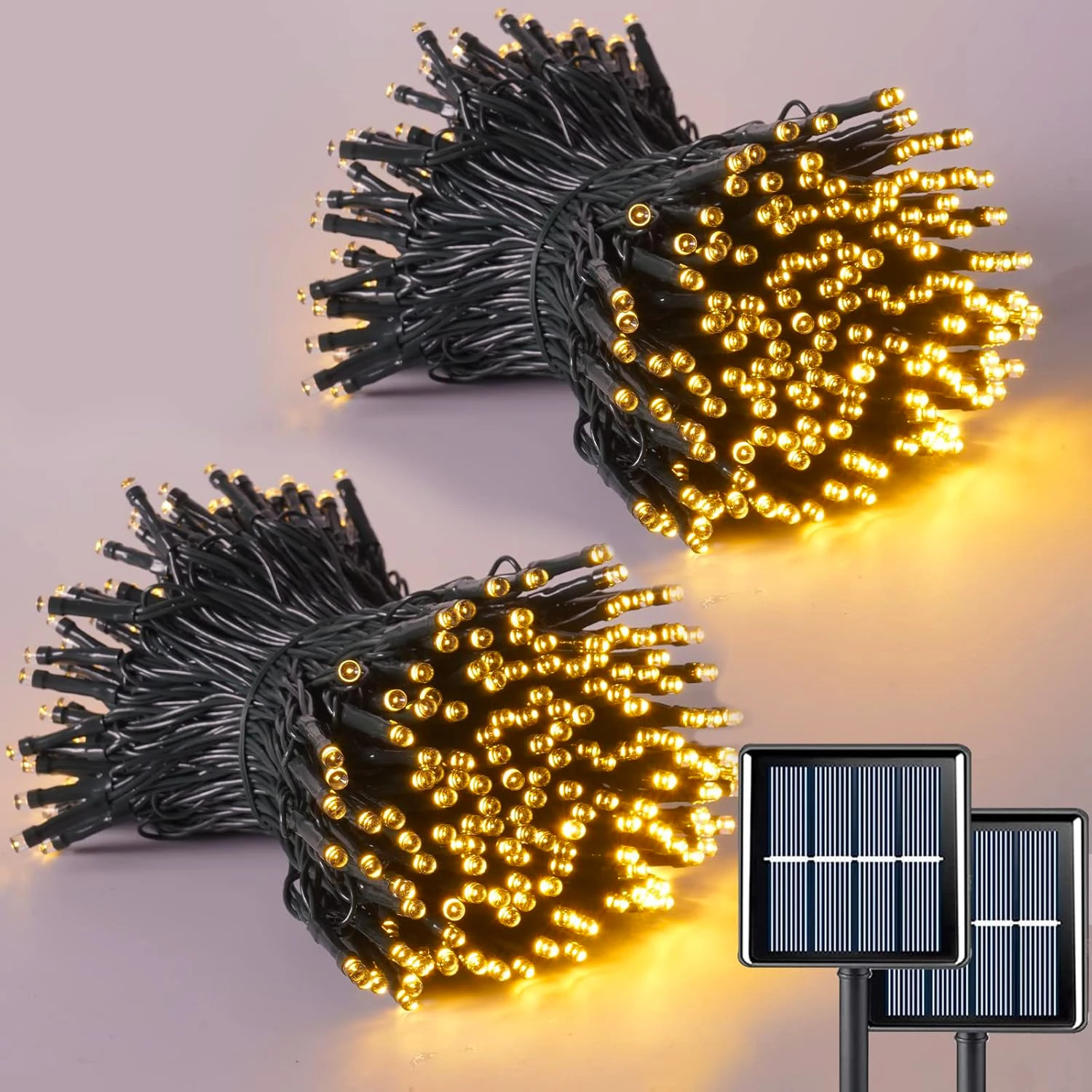 LED Solar Light String 8 Funct - Outdoor Lighting Driveway recension och pris