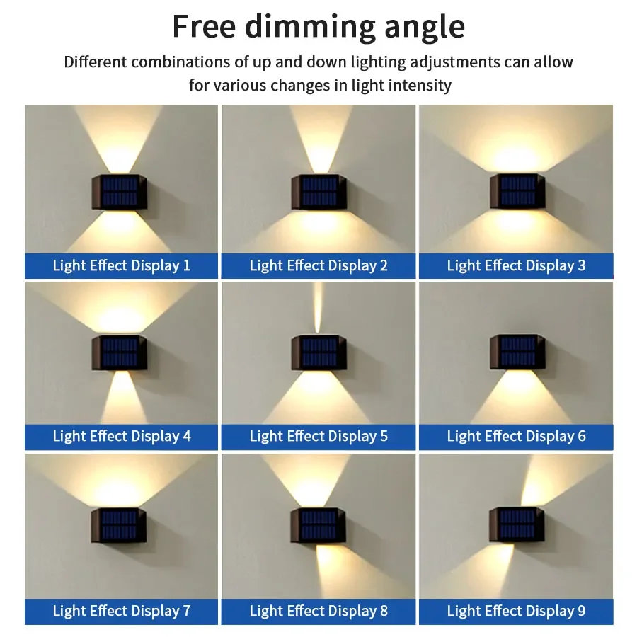 COB Outdoor Solar Wall Light B - Outdoor Lighting Transformer recension och pris