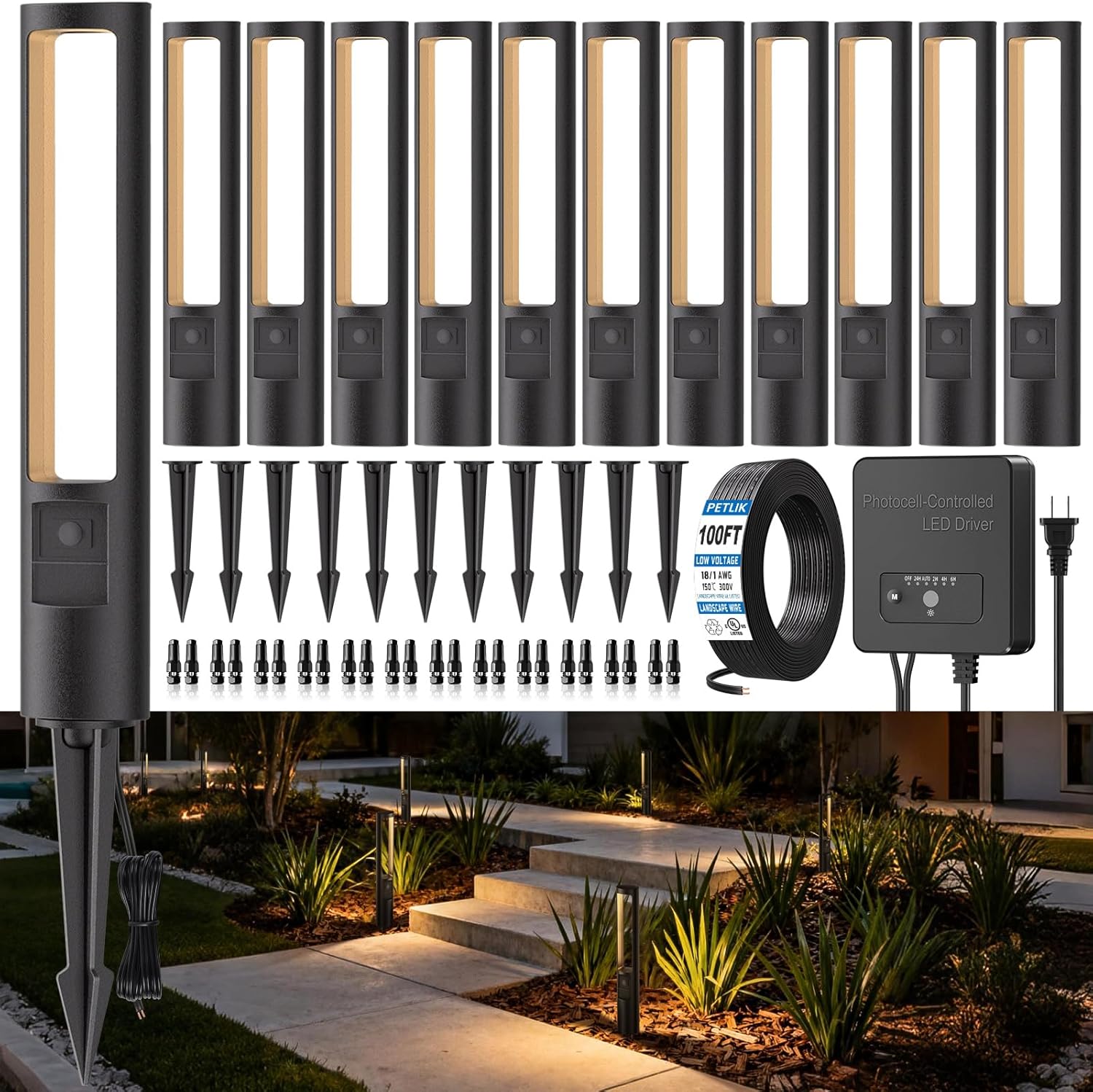 All In One Low Voltage Landsca - Outdoor Lighting Transformer recension och pris