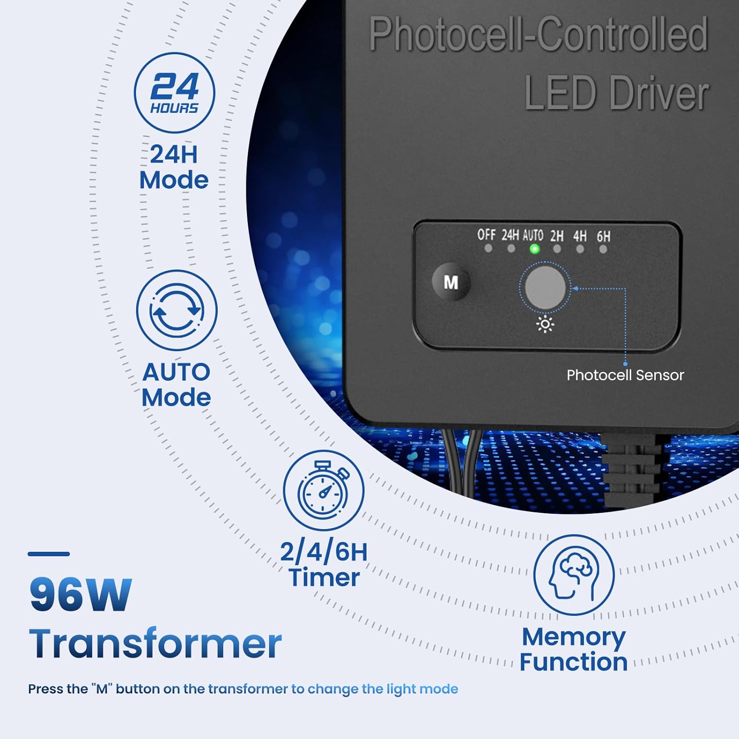 All In One Low Voltage Landsca - Outdoor Lighting Transformer recension och pris