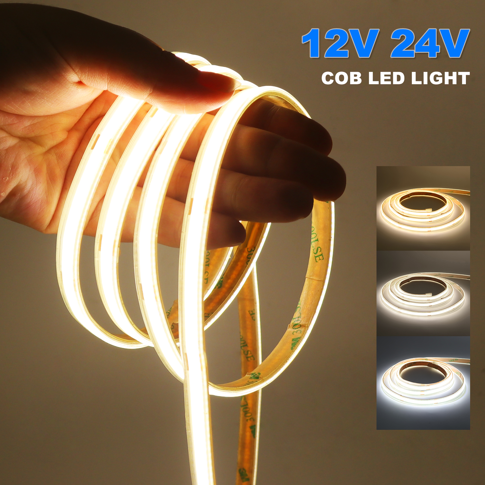 IP67 COB LED Strip Light DC 12 - Pond Light Submersible recension och pris