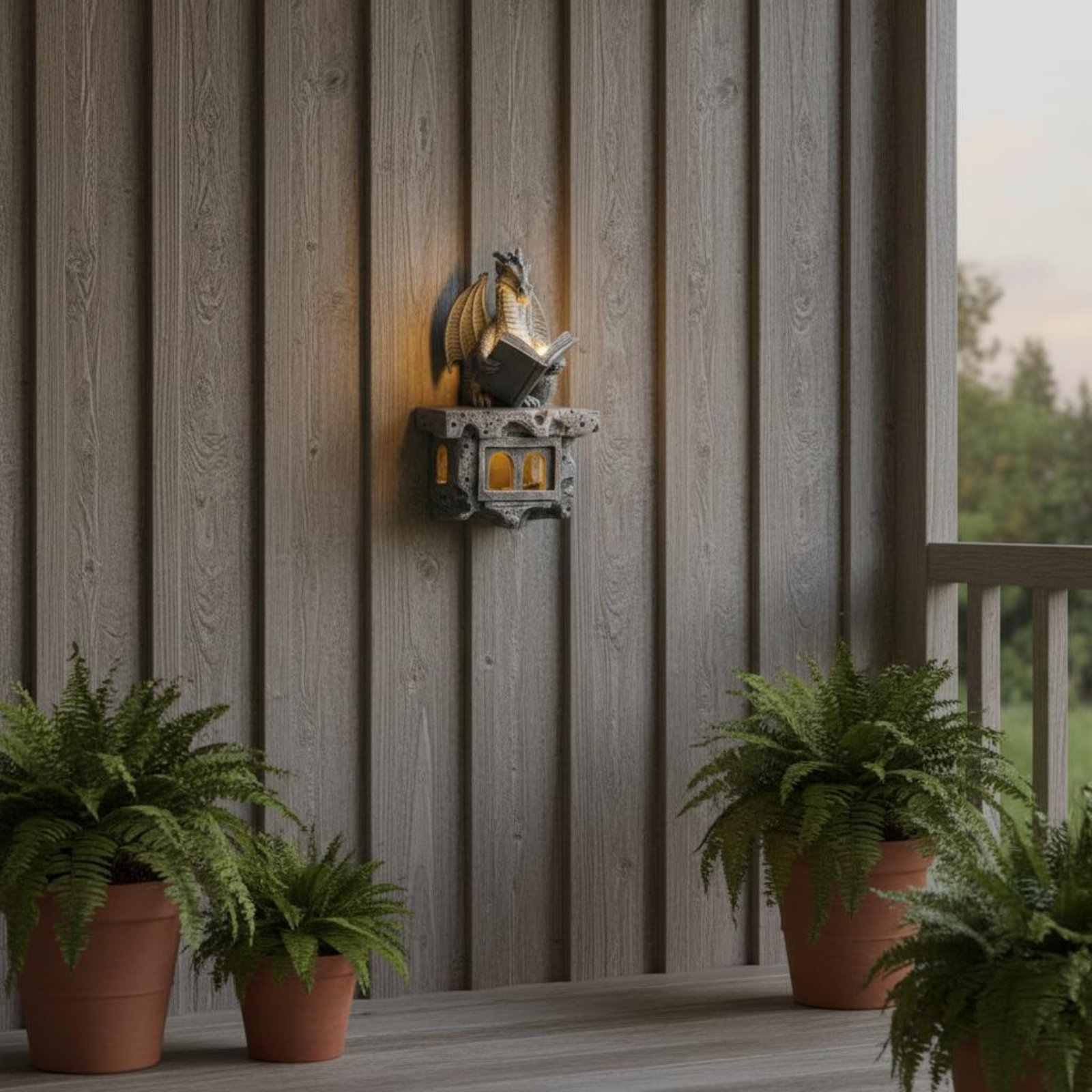 Solar Wyvern Wall Shine Auto O - Outdoor Lighting Ip65 recension och pris