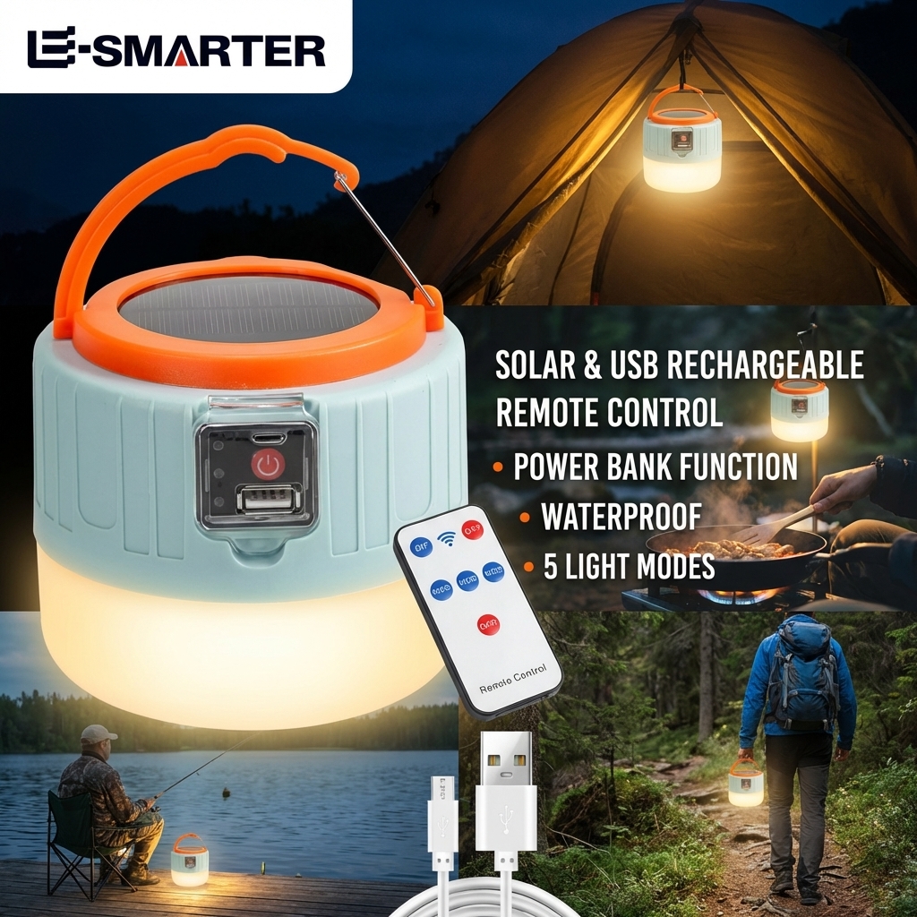 Outdoor Solar LED Camping Ligh - Outdoor Lighting Transformer recension och pris