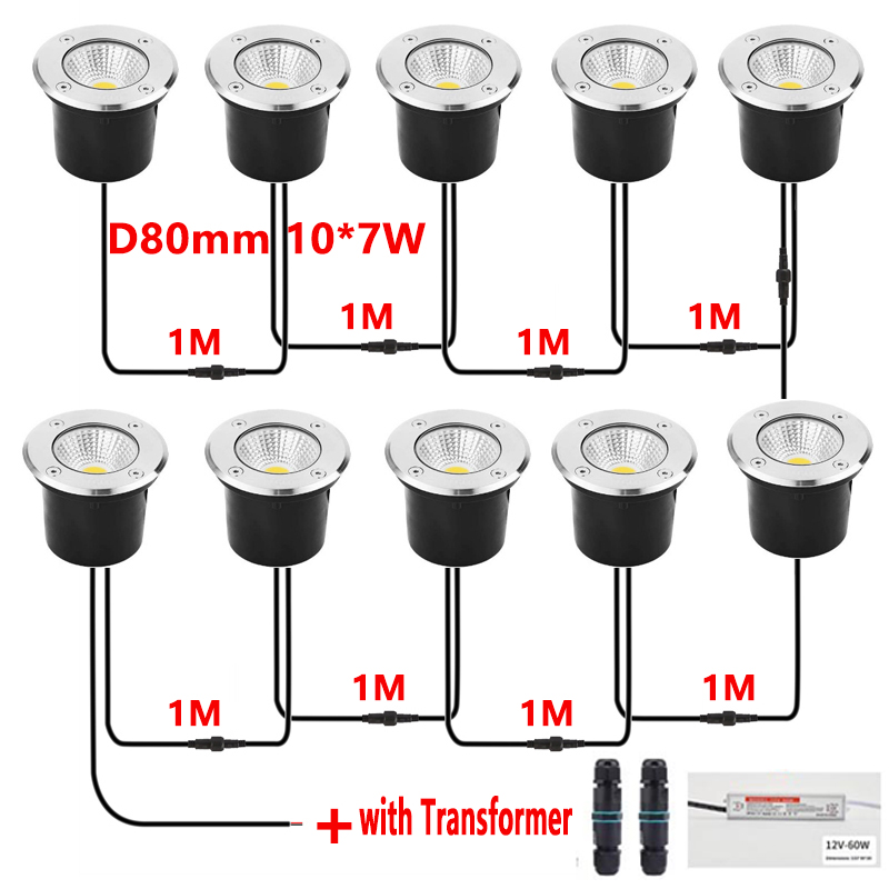 IP67 Waterproof LED Buried Lig - Outdoor Lighting Voltage recension och pris
