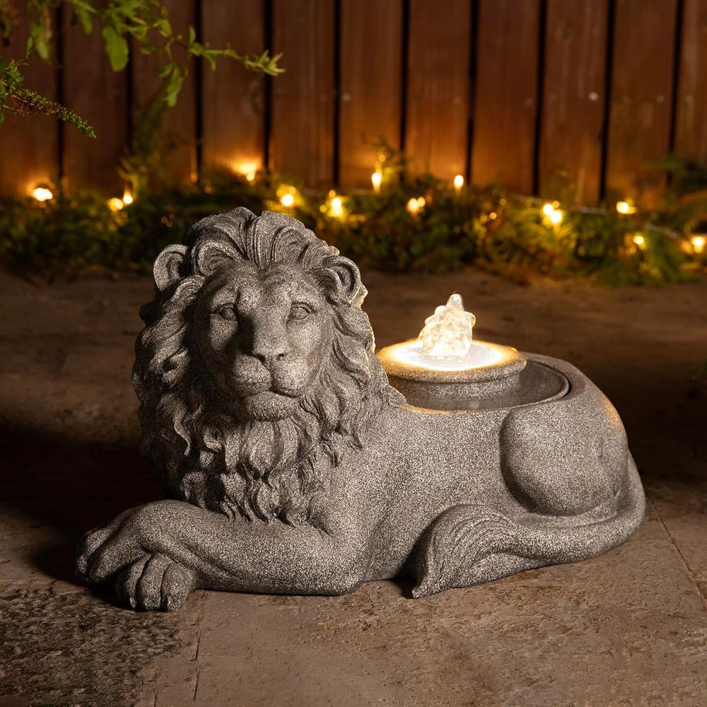 Outdoor ountain with Lights &  - Outdoor Zen Lighting recension och pris