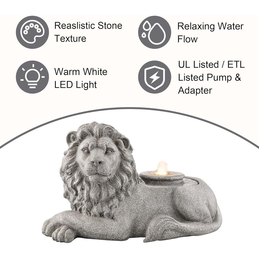 Outdoor ountain with Lights &  - Outdoor Zen Lighting recension och pris