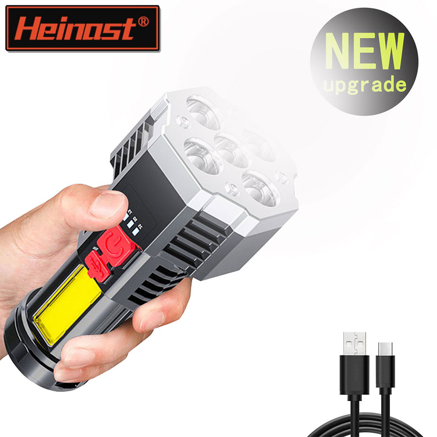 5 LED High Power Led Flashligh - Outdoor Lighting Spotlight recension och pris