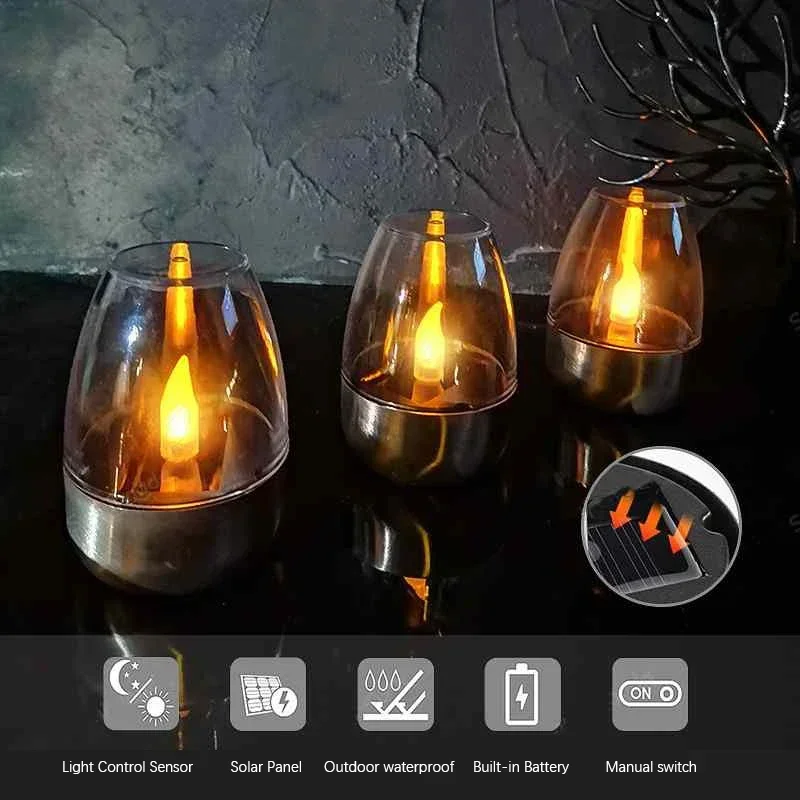 LED Stainless Steel Solar Cand - Outdoor Lighting Transformer recension och pris