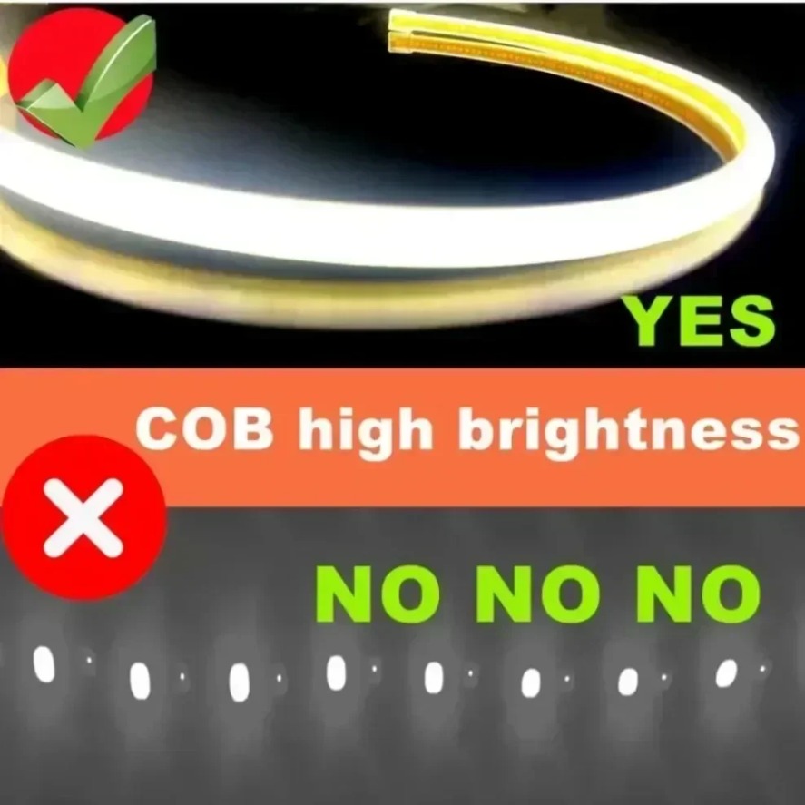 288LEDs/m COB LED Strip 220V D - Outdoor Lighting Restaurant recension och pris