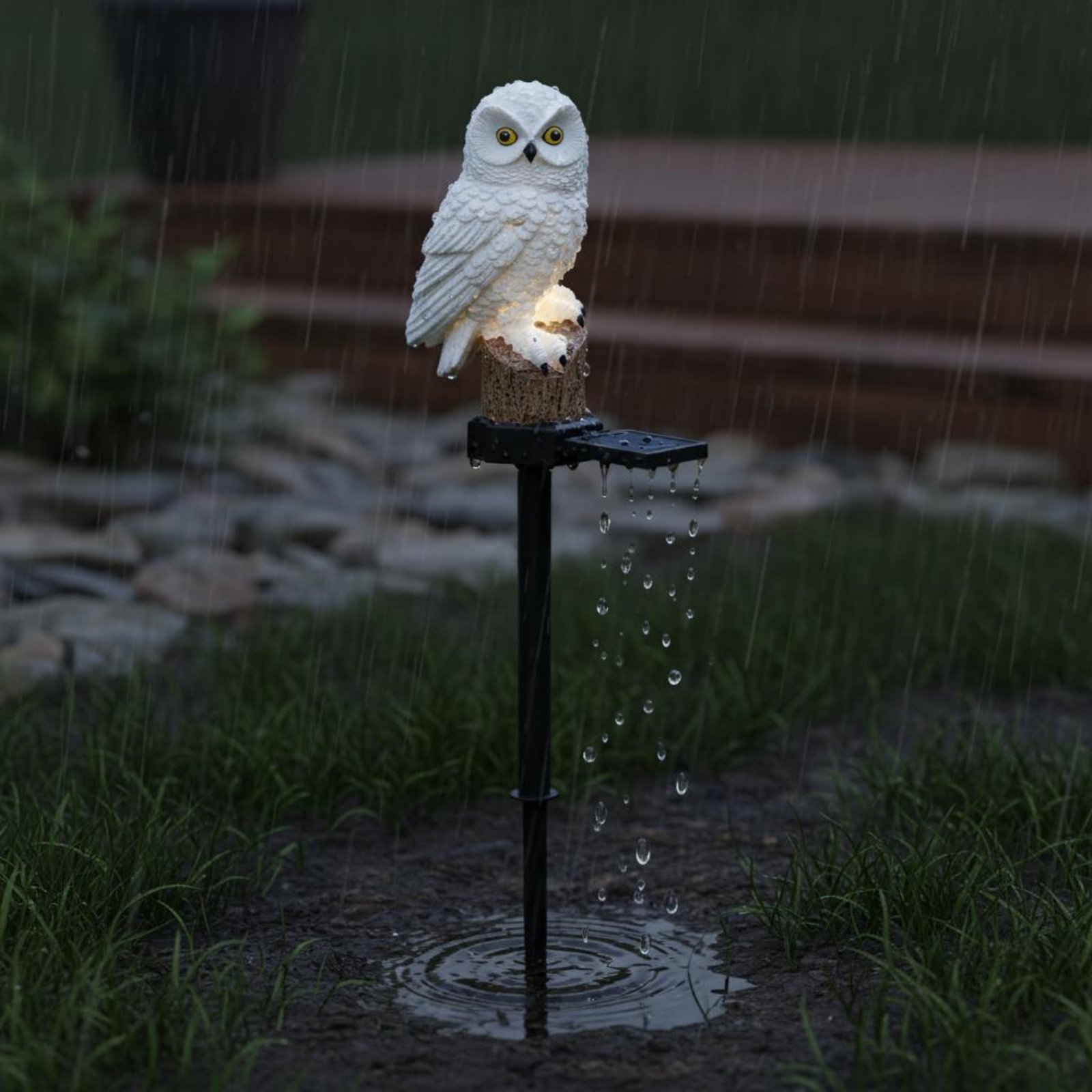 Solar Owl Stake Light Waterpro - Outdoor Lighting Ip65 recension och pris