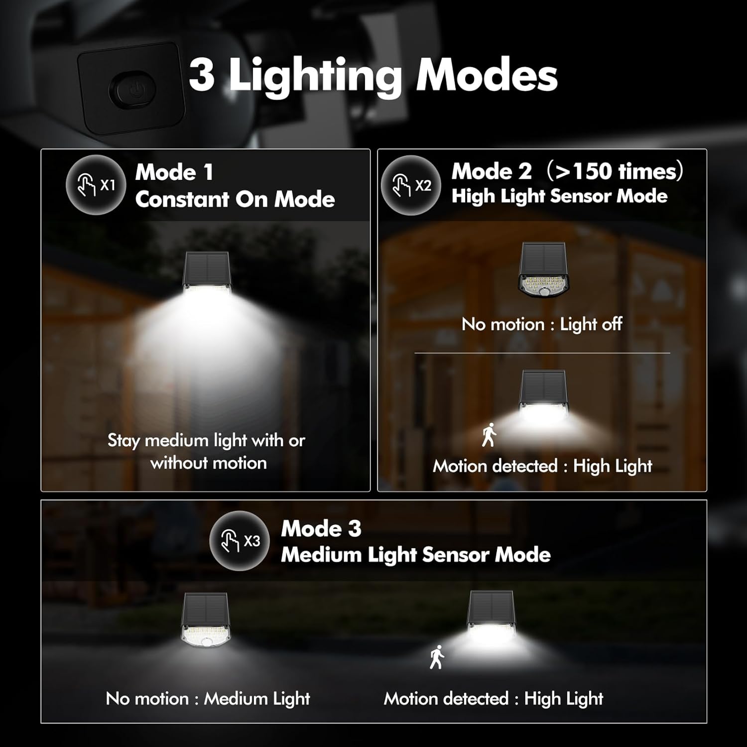 Solar Motion Sensor Outdoor Sp - Outdoor Lighting Spotlight recension och pris