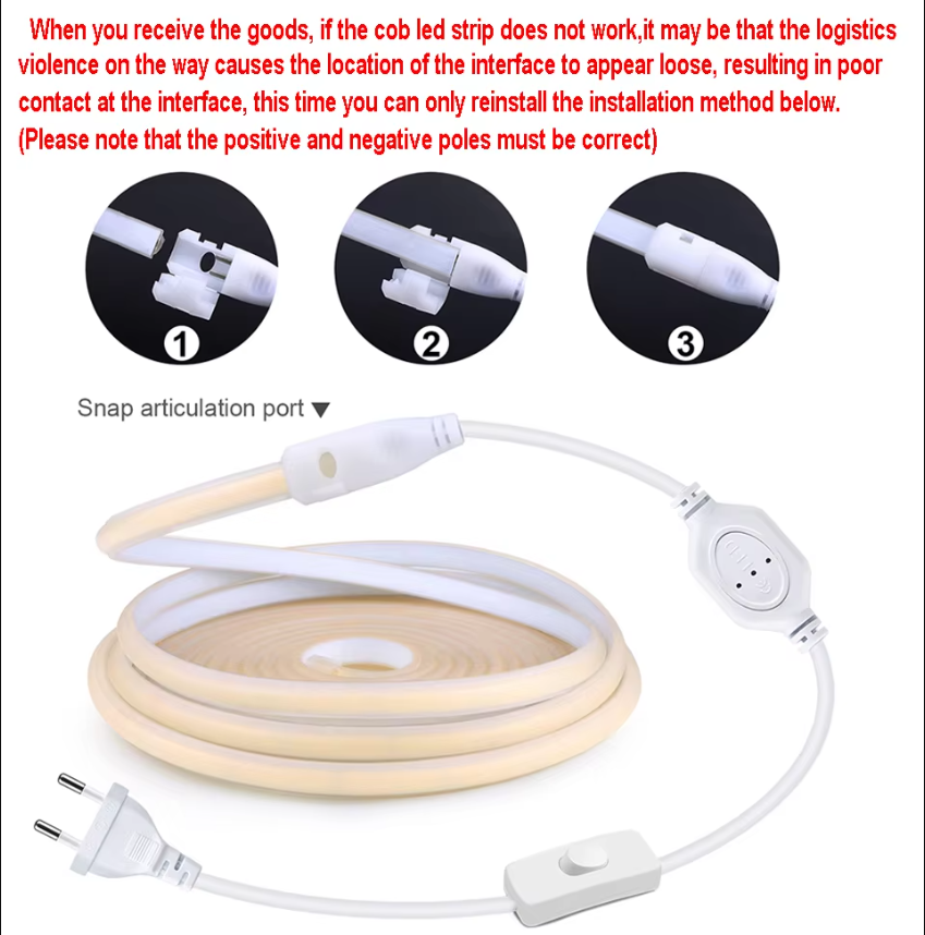 110V 220V Cob LED Tape Outdoor - Outdoor Lighting Restaurant recension och pris