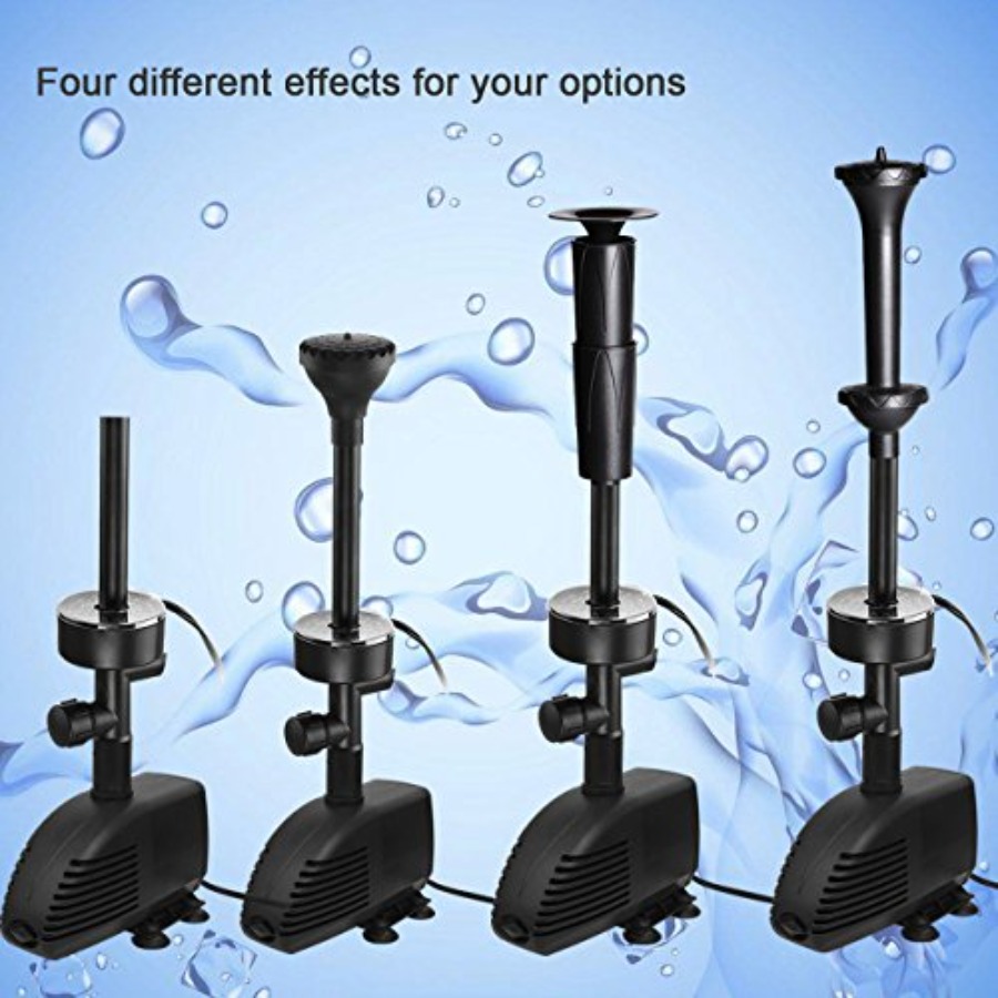 660GPH Submersible Pump Pond F - Pond Light Submersible recension och pris
