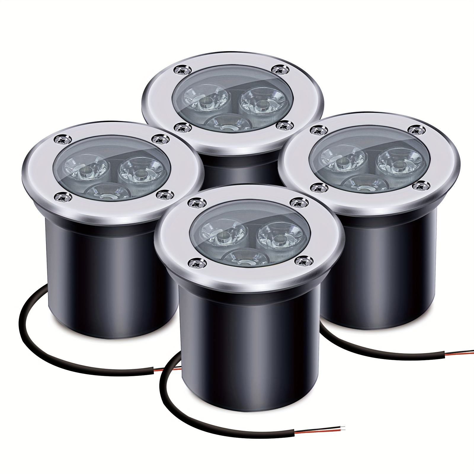 Set of Four 3-Watt 12-Volt Low - Outdoor Lighting Volt recension och pris