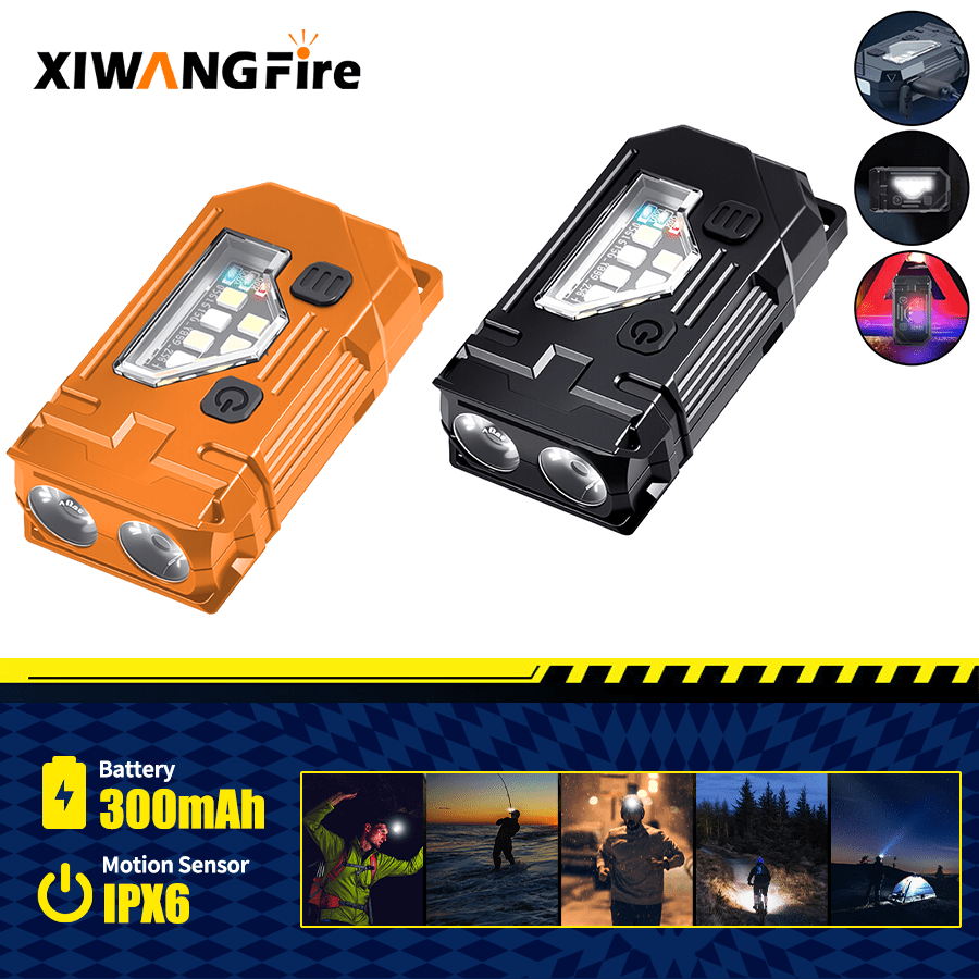Mini Keychain EDC Flashlight - - Zinc Outdoor Lighting recension och pris