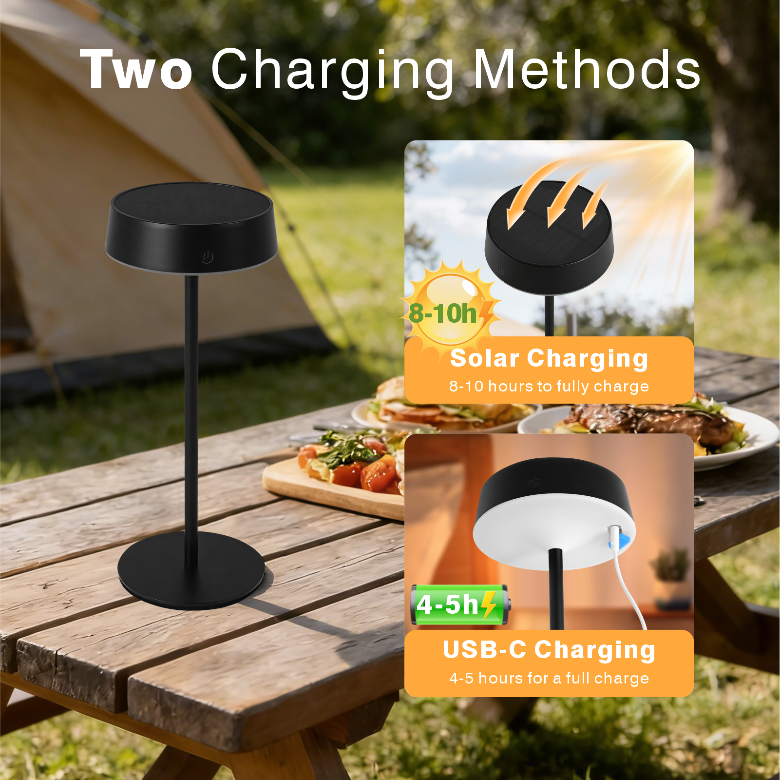 Wireless Solar Light Waterproo - Outdoor Lighting Restaurant recension och pris