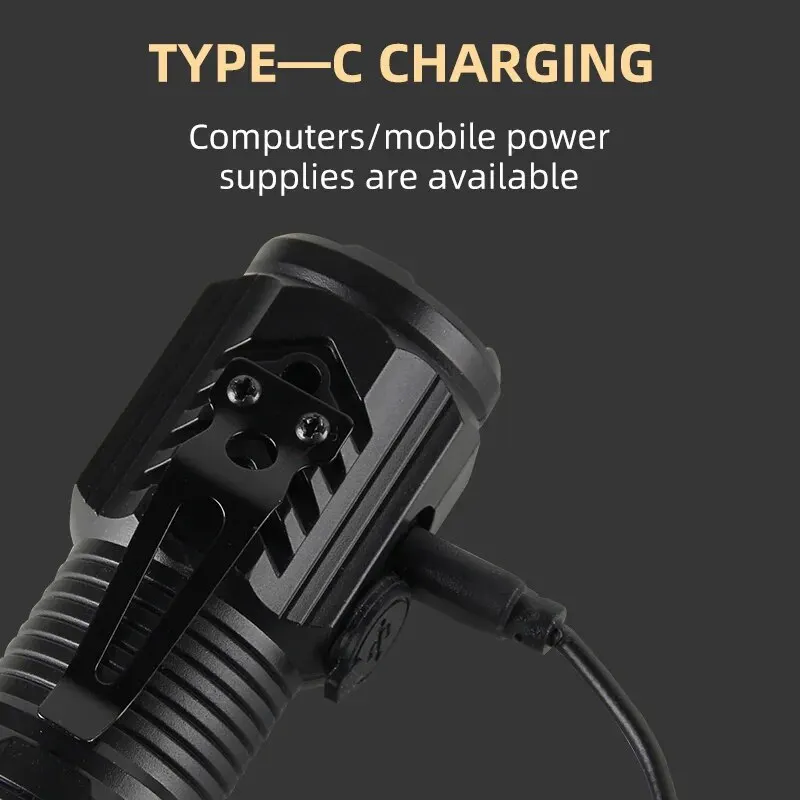 Portable Mini LED Handheld Fla - Zinc Outdoor Lighting recension och pris