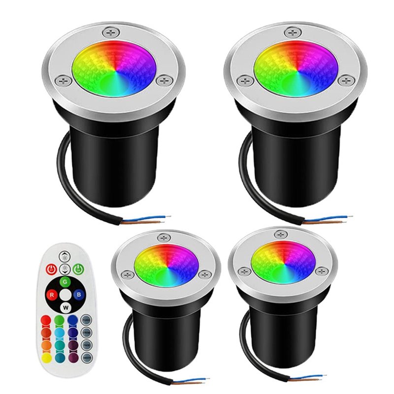 【NEW YEAR  】RGBW In Ground Lig - Outdoor Lighting Voltage recension och pris