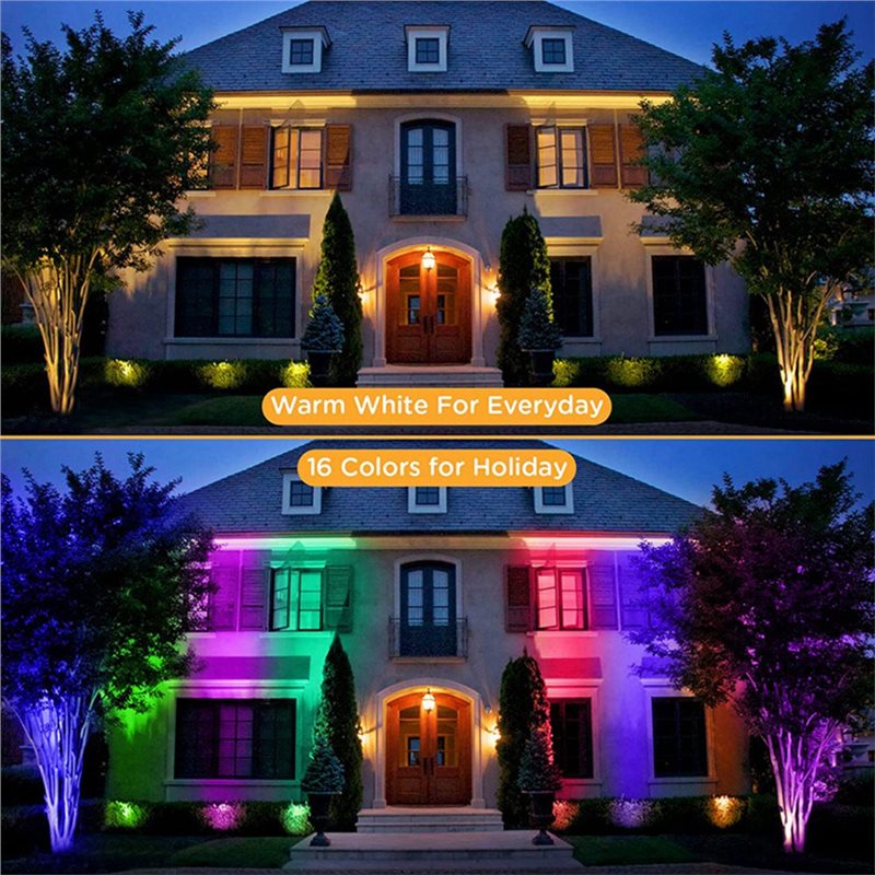 【NEW YEAR  】RGBW In Ground Lig - Outdoor Lighting Voltage recension och pris