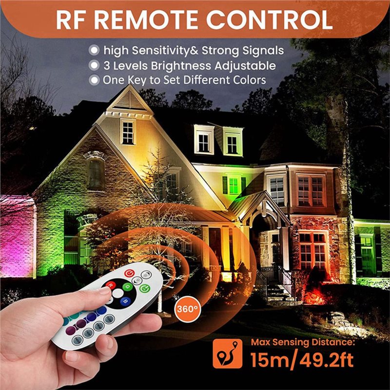 【NEW YEAR  】RGBW In Ground Lig - Outdoor Lighting Voltage recension och pris