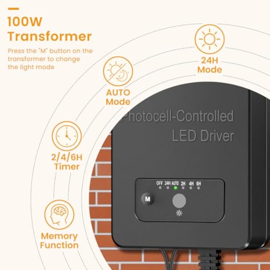 RGBW Low Voltage Landscape Lig - Outdoor Lighting Kit With Transformer recension och pris