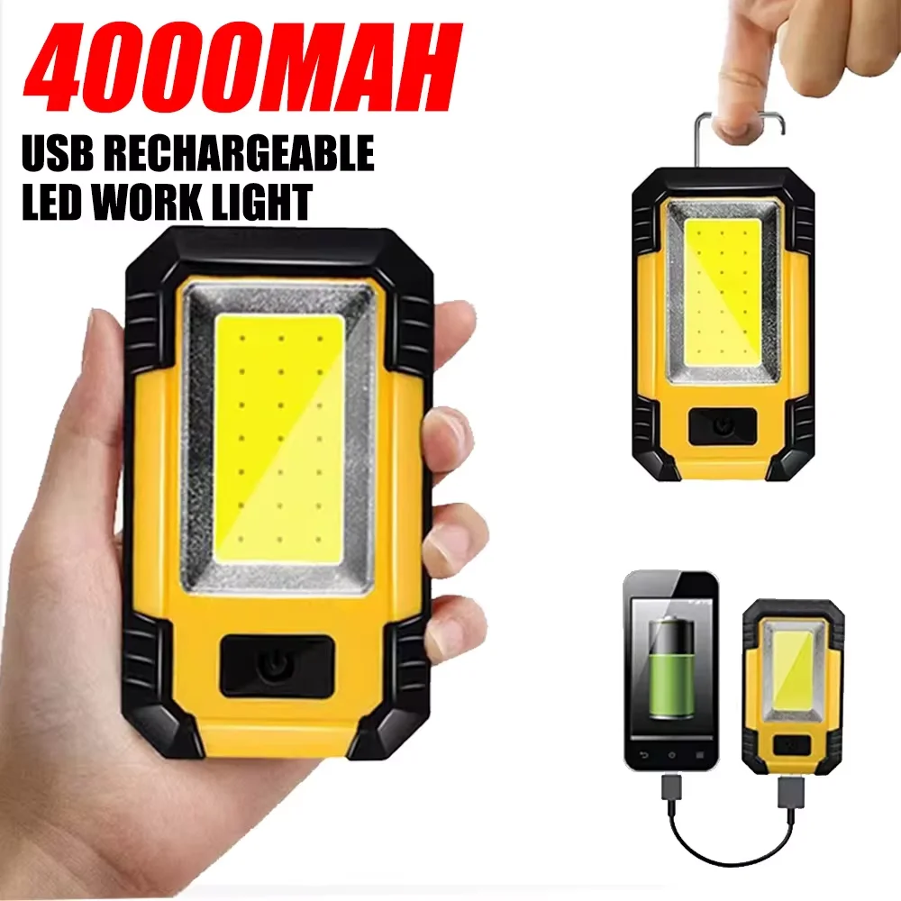 Portable 4000MaH Rechargeable  - Zinc Outdoor Lighting recension och pris