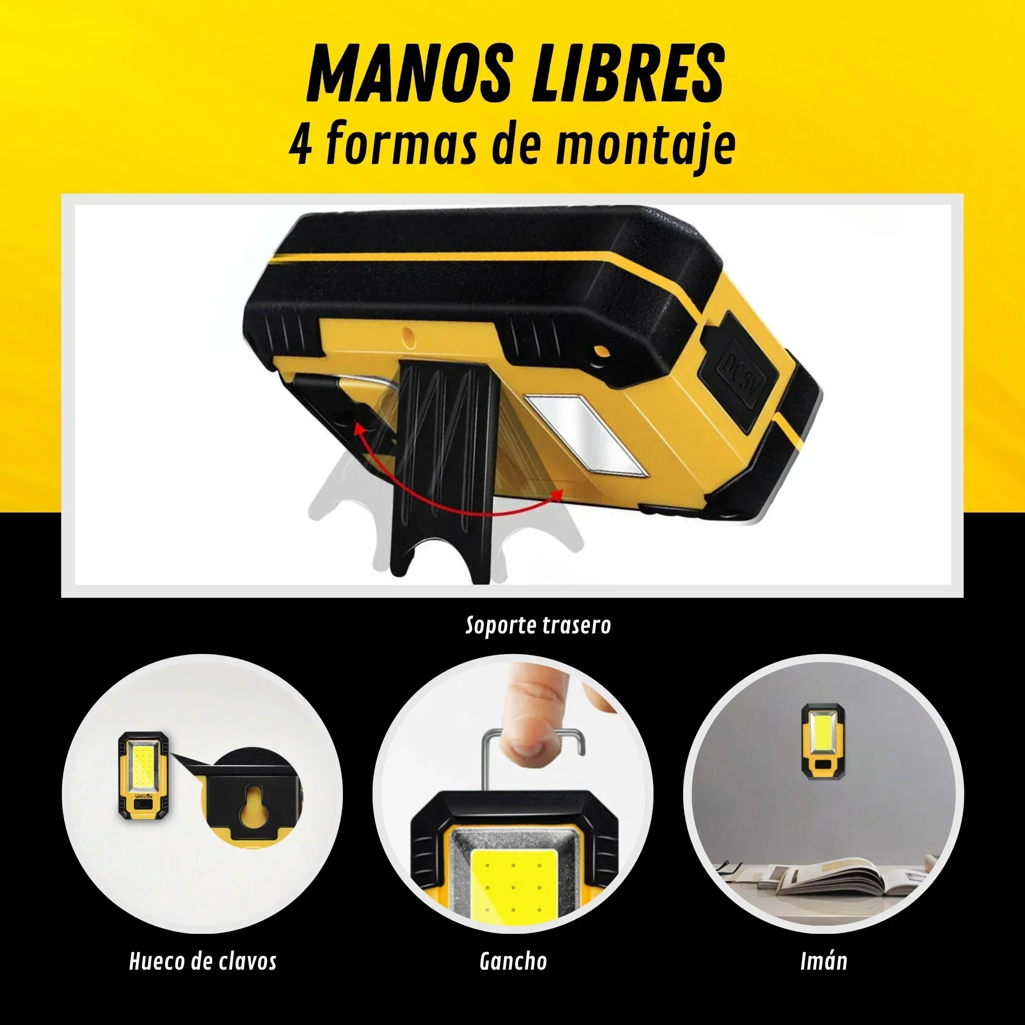 Portable 4000MaH Rechargeable  - Zinc Outdoor Lighting recension och pris