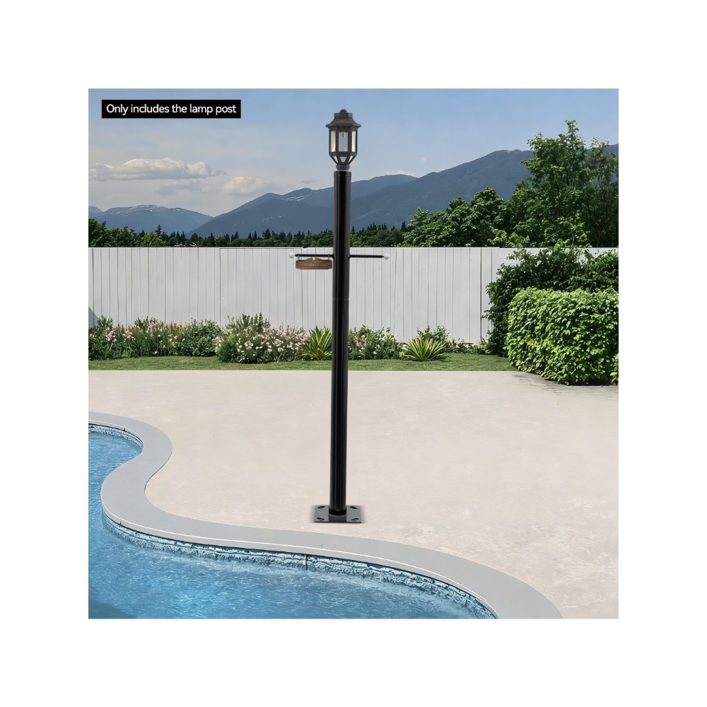 2.5m Split Street Light Pole - - Outdoor Lighting Driveway recension och pris