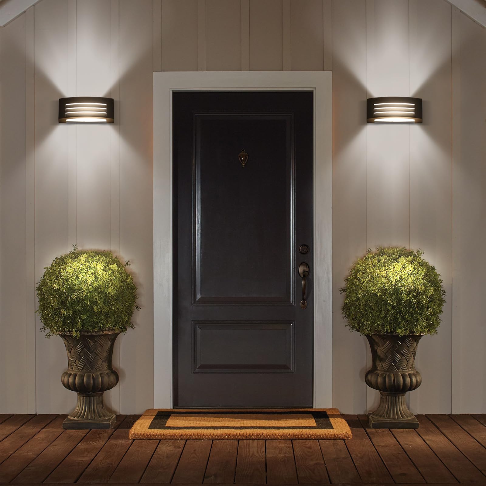 Outdoor Wall Light, Aluminum E - Outdoor Lighting Mains Powered recension och pris