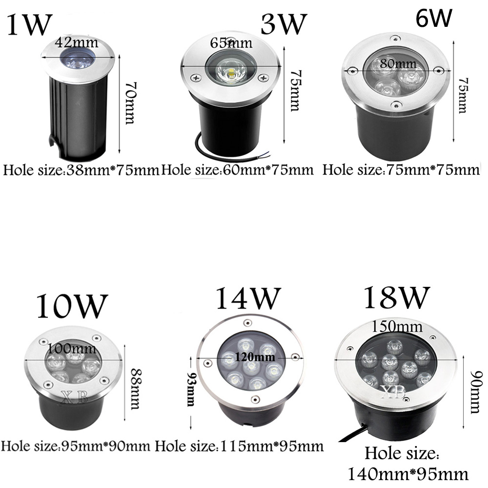 Waterproof Led Light Garden Un - Outdoor Lighting Recessed recension och pris