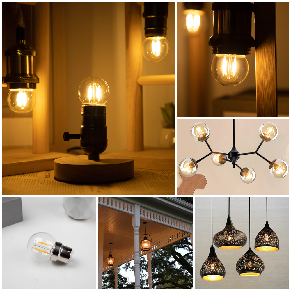Vintage G40 B22 Dimmable Led B - Outdoor Lighting Replacement Parts recension och pris