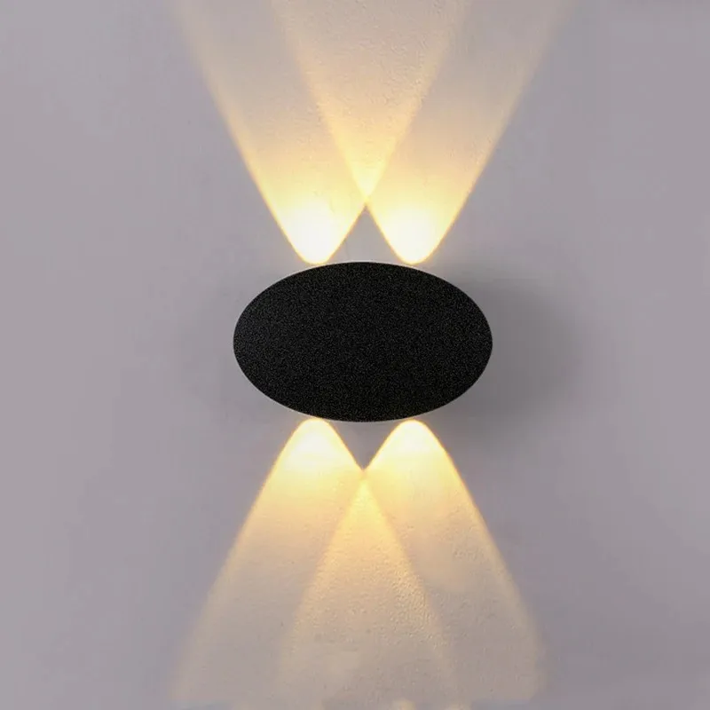 Modern Simple LED 4W Oval Outd - Outdoor Lighting Voltage recension och pris