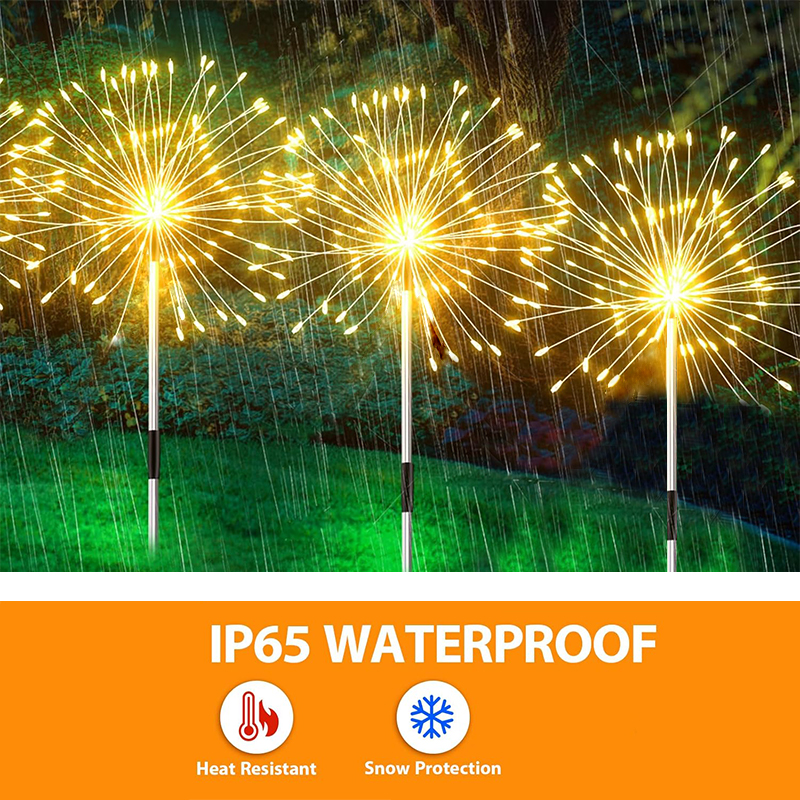 NEW Solar Firework Pathway Lig - Outdoor Lighting Spotlight recension och pris