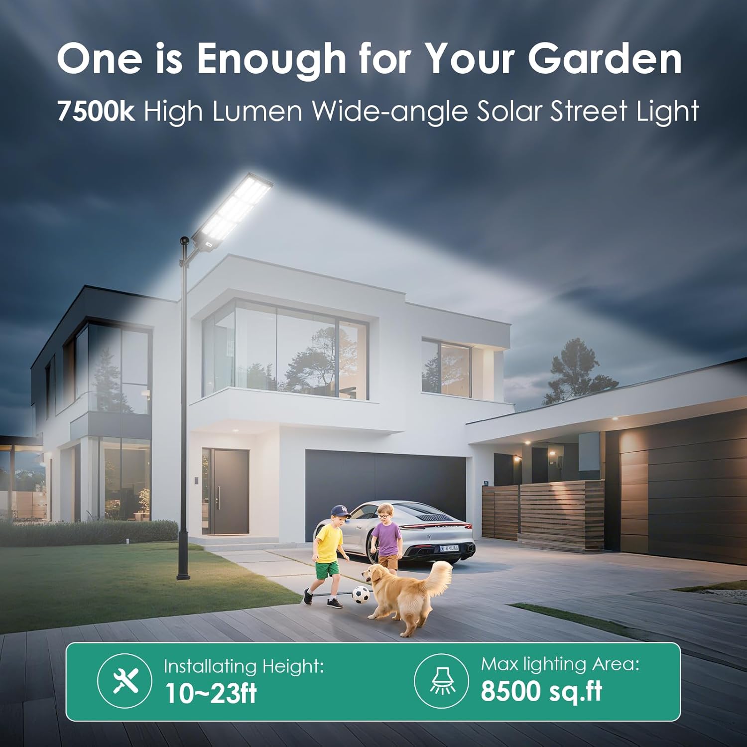12000W Solar Street Light Outd - Outdoor Lighting Driveway recension och pris