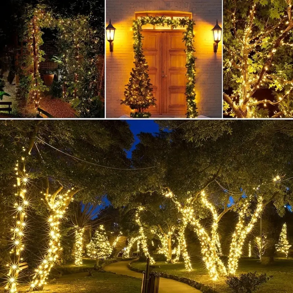 Solar Powered Outdoor String L - Outdoor Lighting Driveway recension och pris