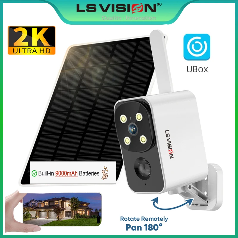 LS VISION Outdoor Solar Camera - Outdoor Lighting Transformer recension och pris