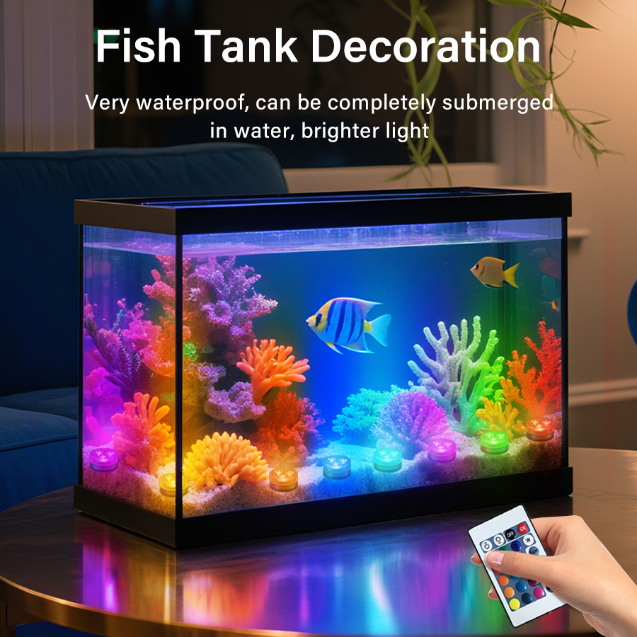 3LEDs RGB LED Underwater Light - Pond Light Submersible recension och pris