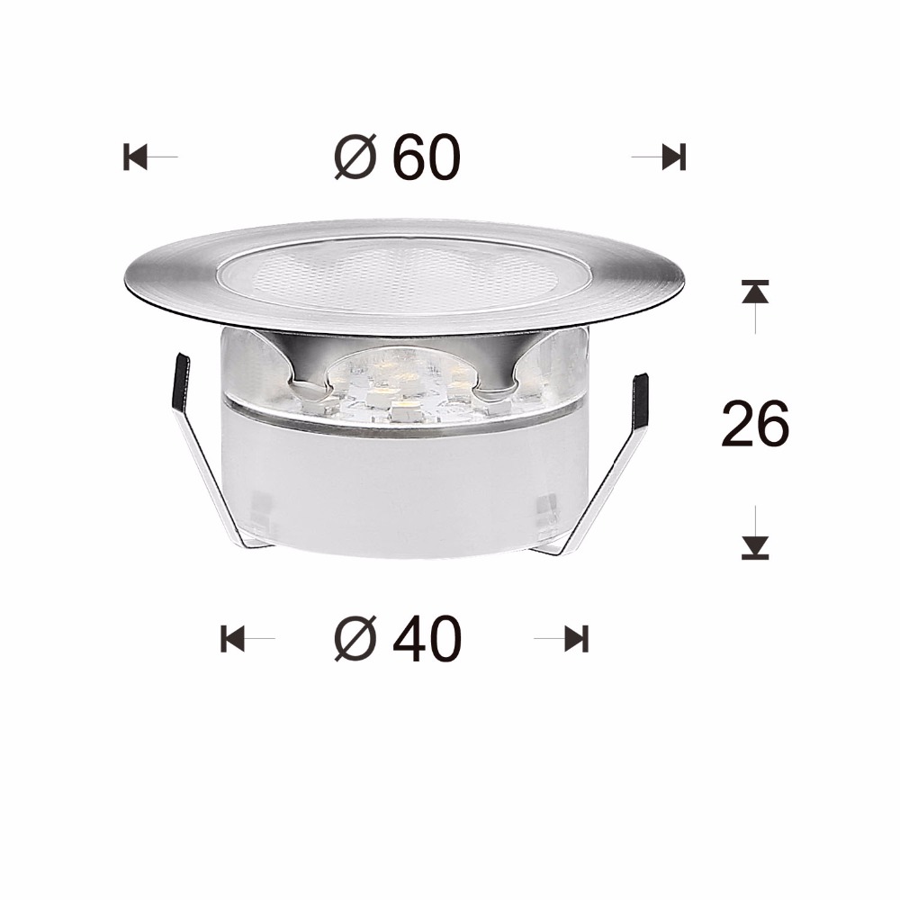 QACA Outdoor Recessed Lamp Low - Outdoor Lighting Voltage recension och pris