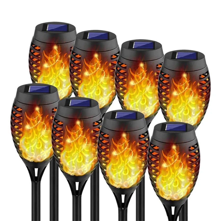 Waterproof Solar Led Flame Tor - Outdoor Lighting Transformer recension och pris