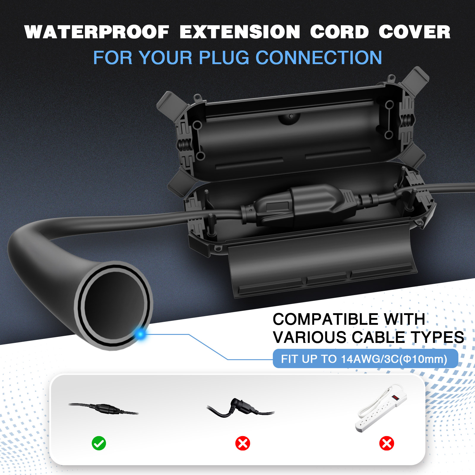 Weatherproof Outdoor Extension - Outdoor Lighting With Outlet recension och pris