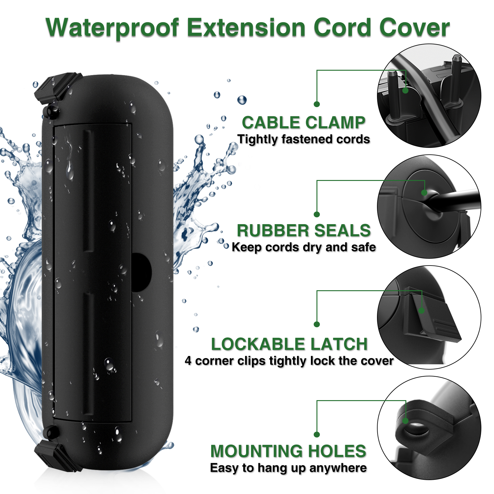 Weatherproof Outdoor Extension - Outdoor Lighting With Outlet recension och pris