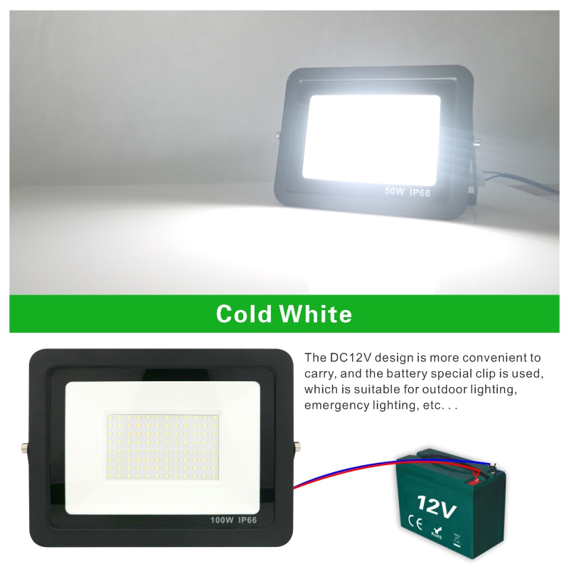 20W 30W 50W 100W DC12V Led Flo - Outdoor Lighting Volt recension och pris