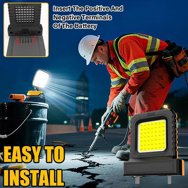 2PCS NEW USEFUL 21V Power Tool - Outdoor Lighting Battery Powered recension och pris