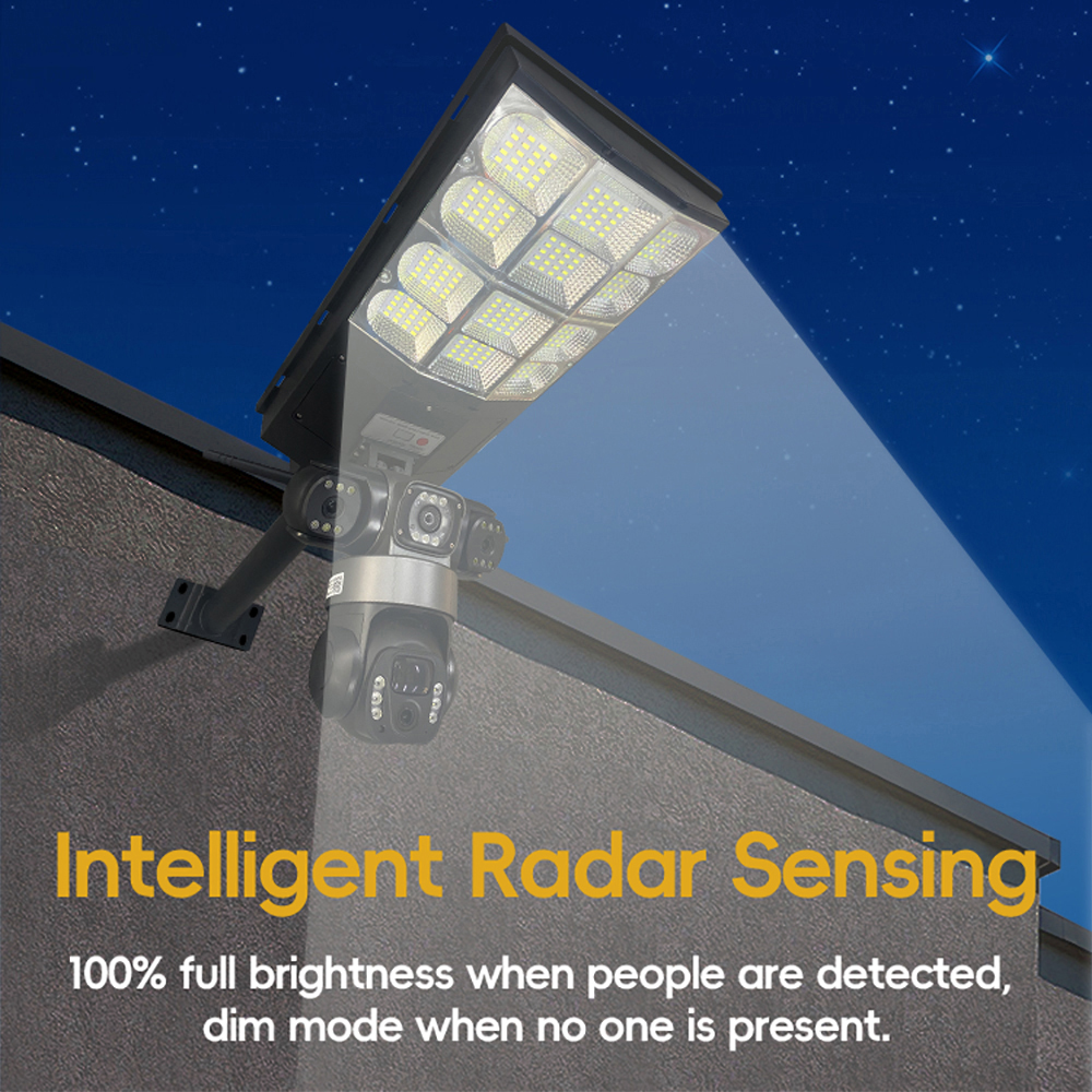 Solar WIFI Street Light HD Cam - Outdoor Lighting Mains Powered recension och pris