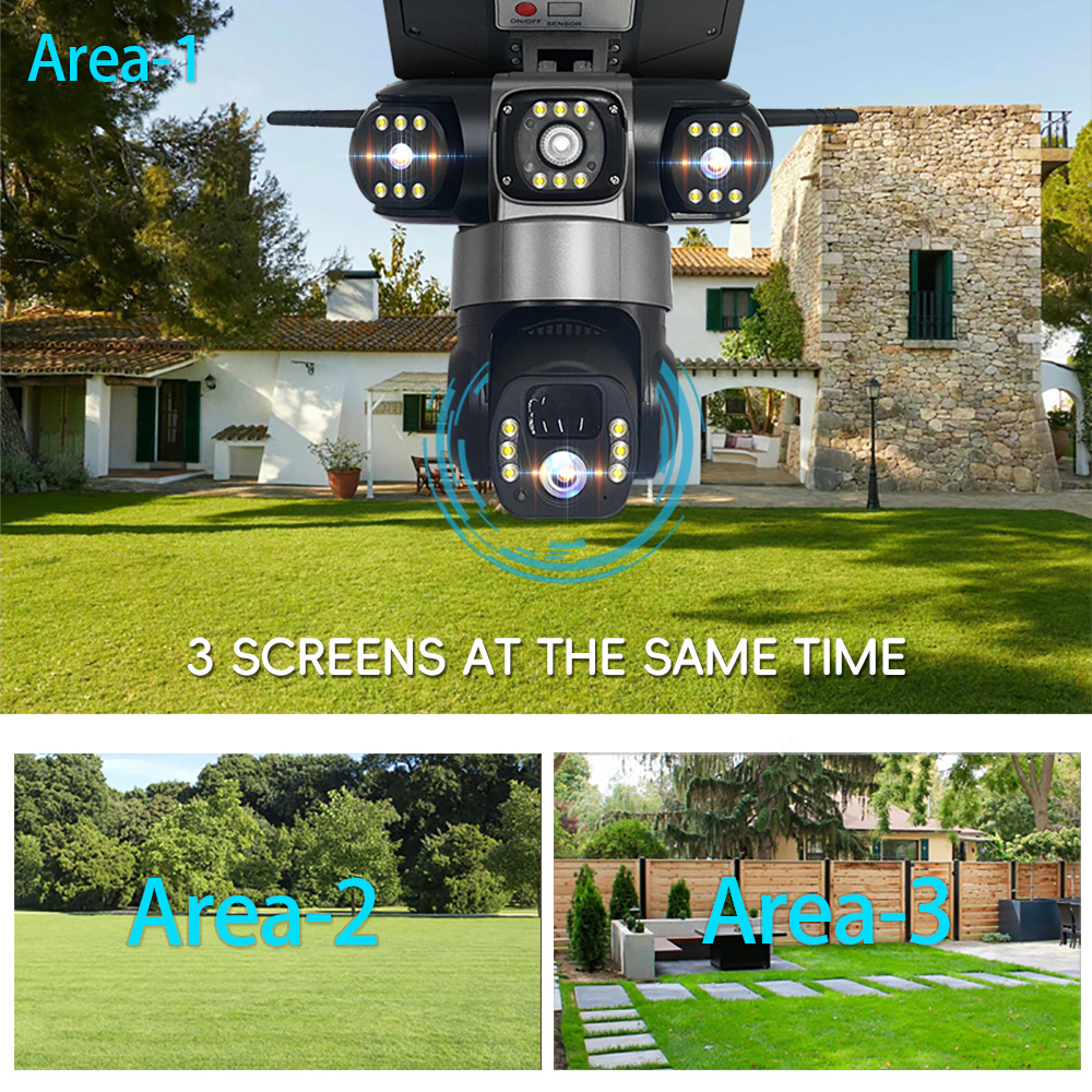 Solar WIFI Street Light HD Cam - Outdoor Lighting Mains Powered recension och pris